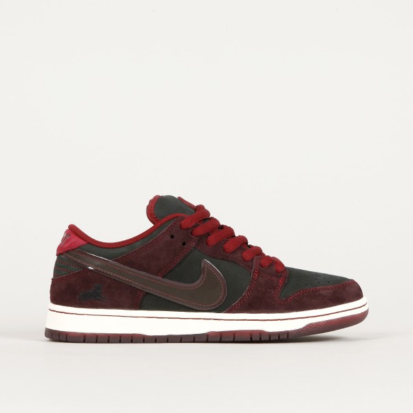 靴 NIKE SB x Riot Skateshop DUNK LOW PRO QS Nike SB x Riot Dunk Low Pro QS Mahogany - Skateboarding